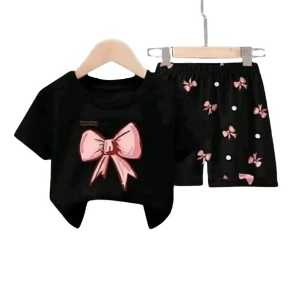 Baby & Kids 2pcs Printed T-shirt Set (3mths-6yrs)
