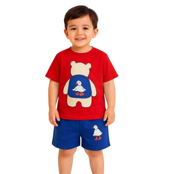 Baby & Kids 2pcs Printed T-shirt Set (3mths-6yrs)