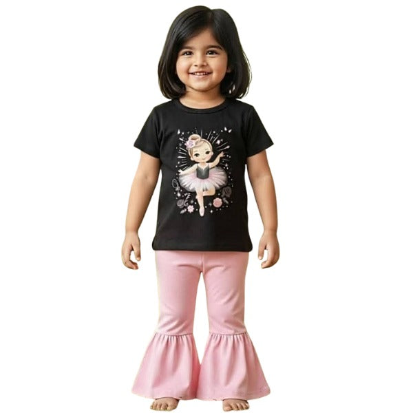 Baby & Kids 2pcs Printed T-shirt Set (3mths-12yrs)