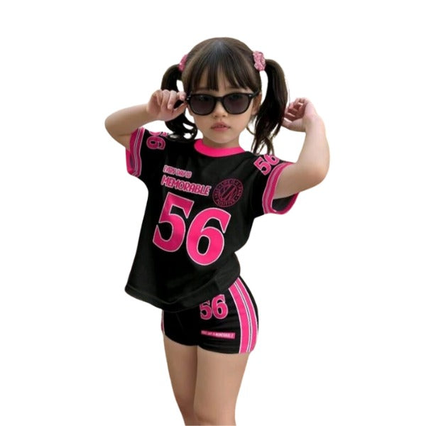 Baby & Kids 2pcs Printed T-shirt Set (3mths-6yrs)