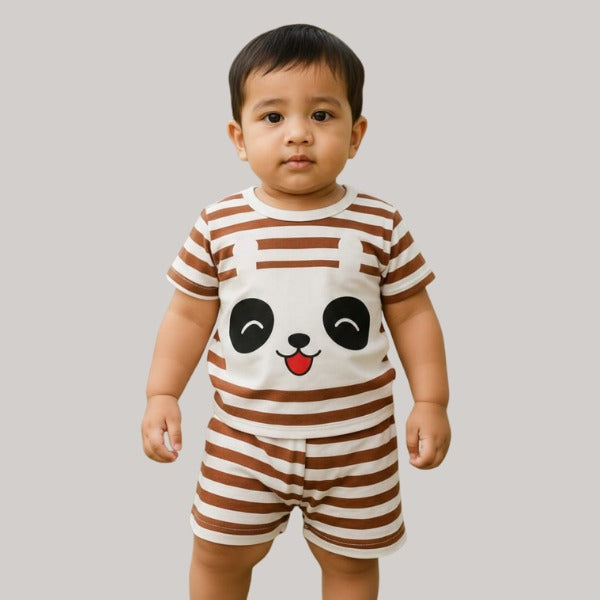 Baby & Kids 2pcs Printed T-shirt Set (3mths-6yrs)