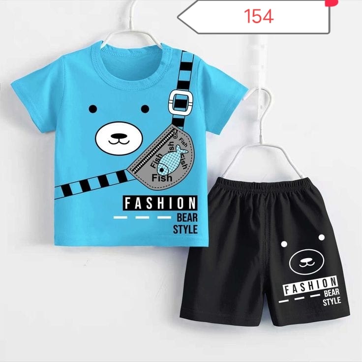 Baby & Kids 2pcs Printed T-shirt Set (3mths-6yrs)