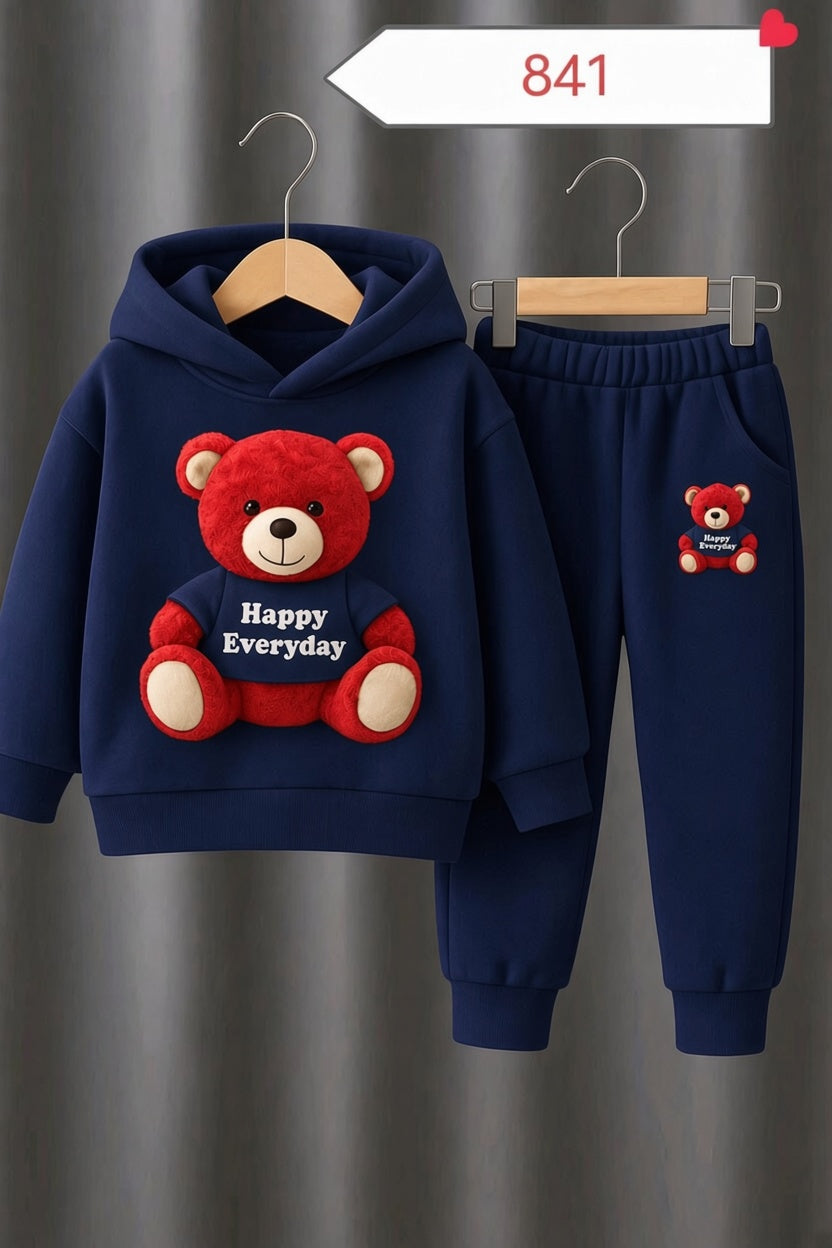 Baby & Kids 2pcs Printed Hoody Set (1 yrs-12 yrs)