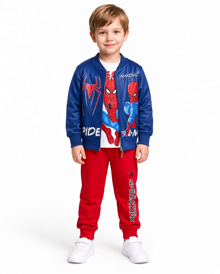 Baby & Kids 3 pcs Printed Hoody Set (1 yrs-12 yrs)