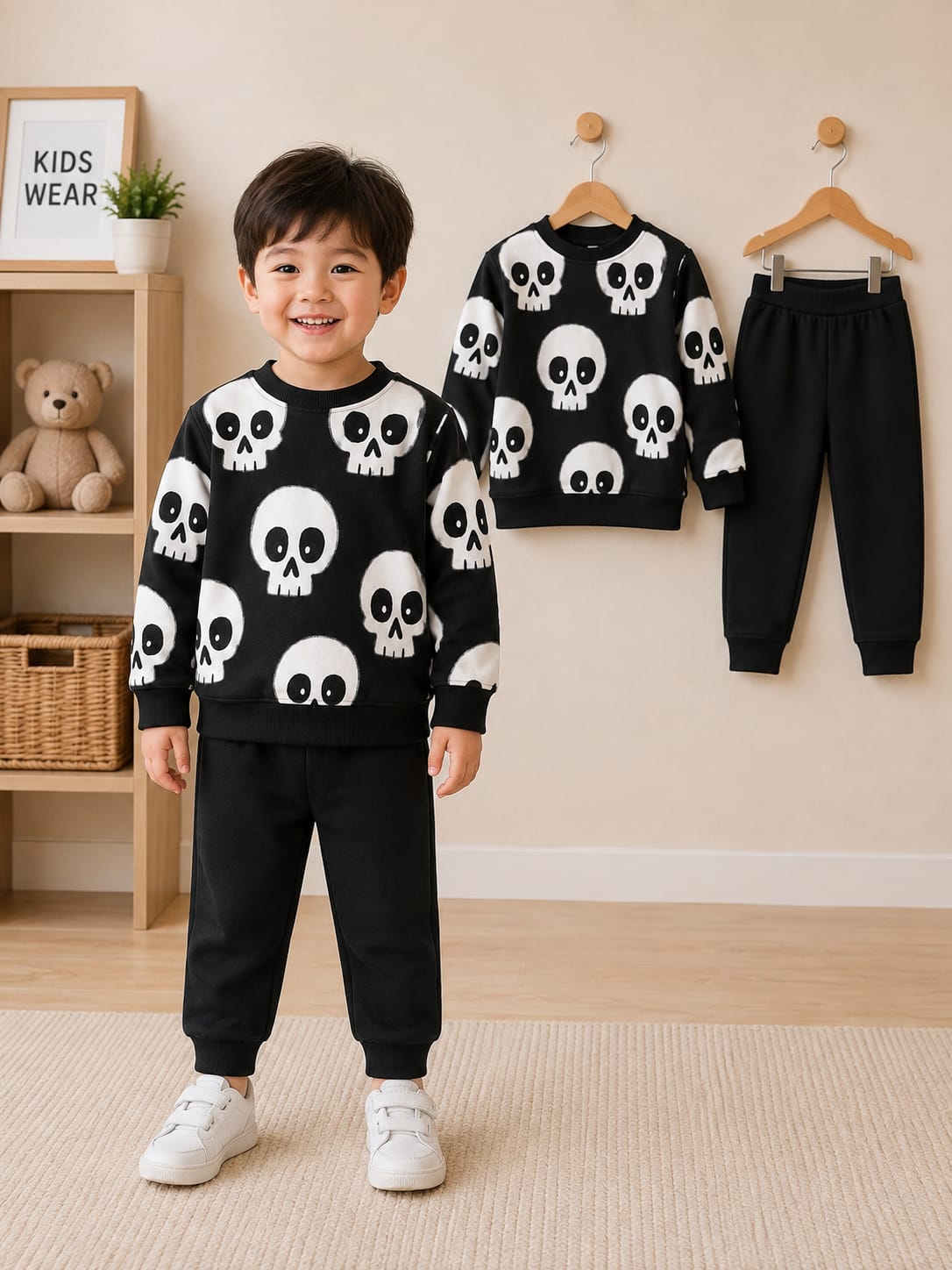 Baby & Kids 2pcs Printed Sweet shirt Set (3mths-8yrs)