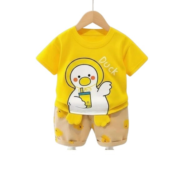 Baby & Kids 2pcs Printed T-shirt Set (3mths-6yrs)