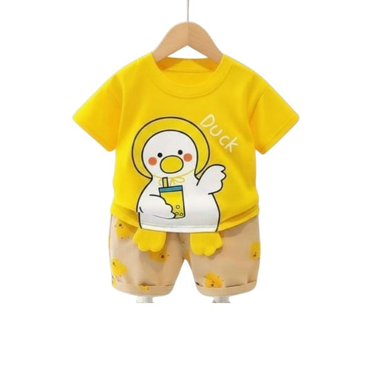Baby & Kids 2pcs Printed T-shirt Set (3mths-6yrs)