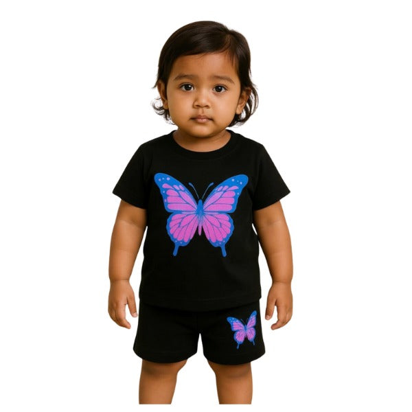 Baby & Kids 2pcs Printed T-shirt Set (3mths-6yrs)