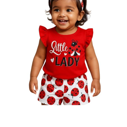 Baby & Kids 2pcs Printed T-shirt Set (3mths-6yrs)