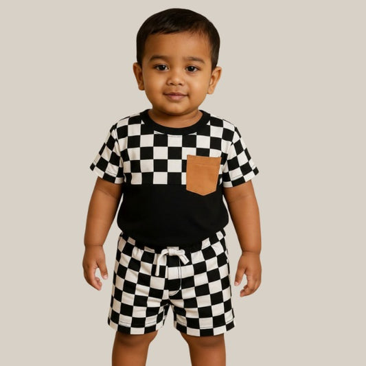 Baby & Kids 2pcs Printed T-shirt Set (3mths-6yrs)