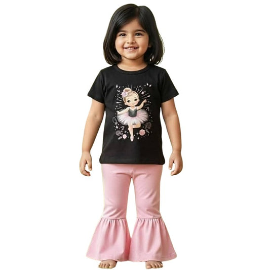Baby & Kids 2pcs Printed T-shirt Set (3mths-12yrs)