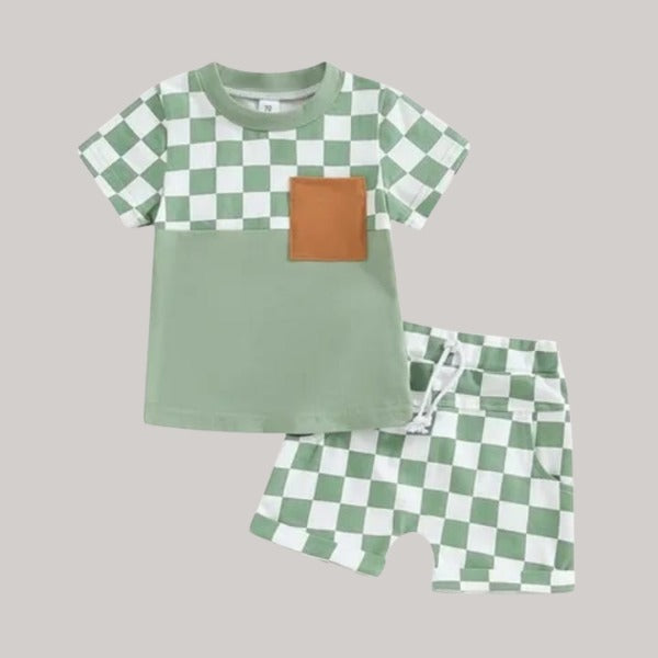 Baby & Kids 2pcs Printed T-shirt Set (3mths-6yrs)