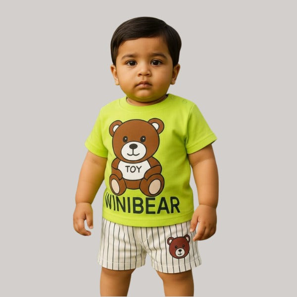 Baby & Kids 2pcs Printed T-shirt Set (3mths-6yrs)