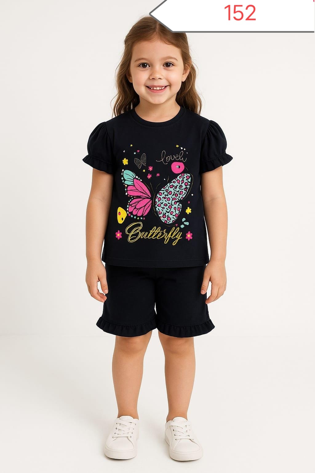Baby & Kids 2pcs Printed T-shirt Set (3mths-6yrs)