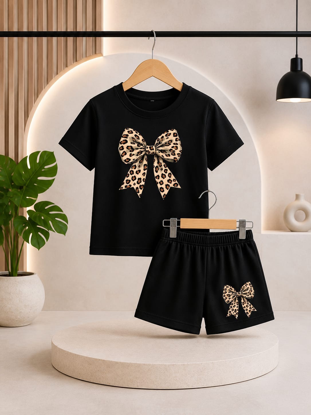 Baby & Kids 2pcs Printed T-shirt Set (3mths-6yrs)