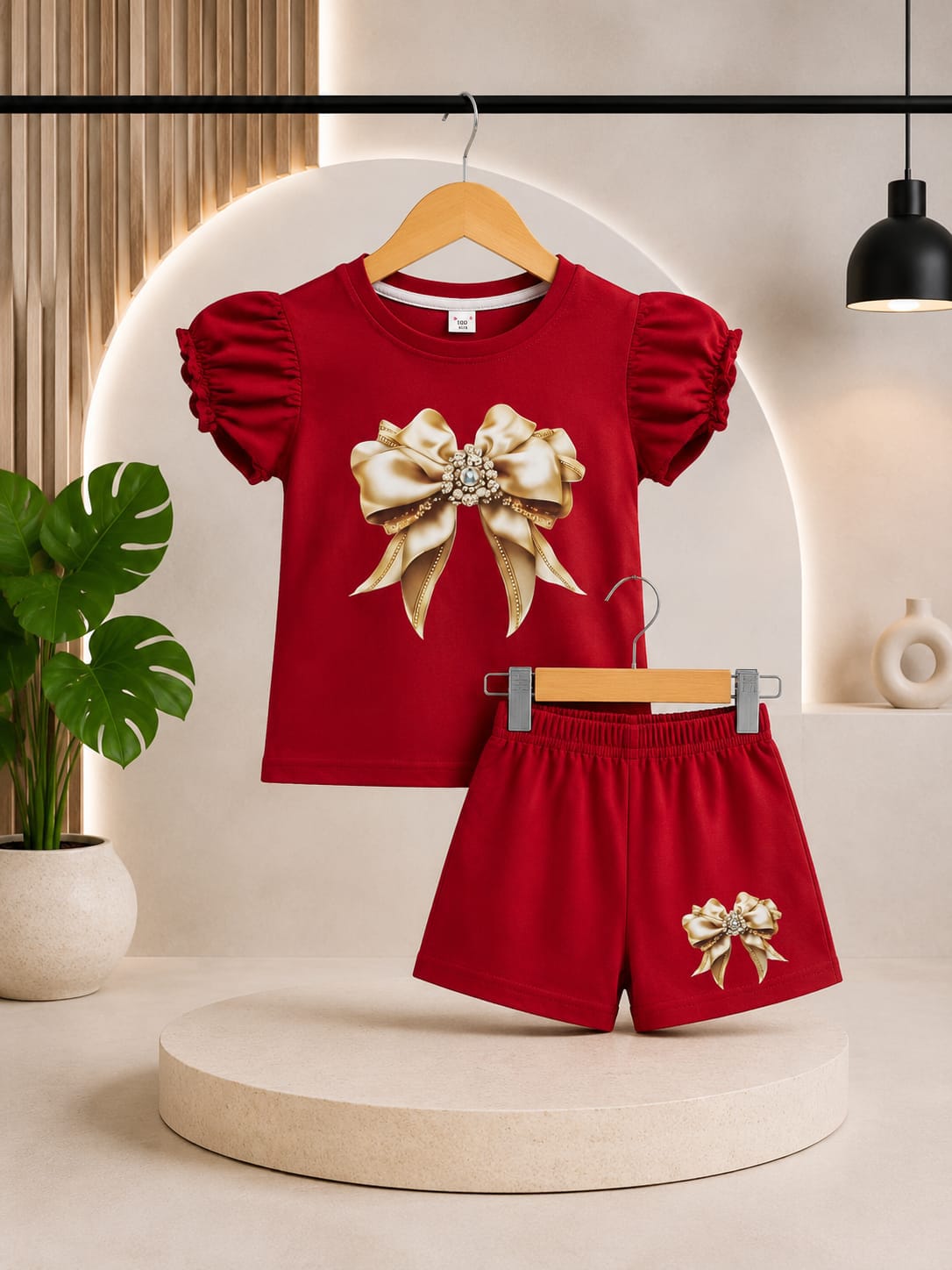 Baby & Kids 2pcs Printed T-shirt Set (3mths-6yrs)