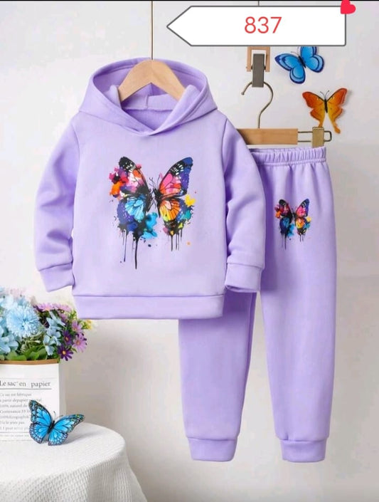 Baby & Kids 2pcs Printed Sweet shirt Set (3mths-8yrs)