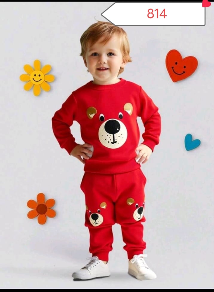 Baby & Kids 2pcs Printed Sweet shirt Set (3mths-8yrs)