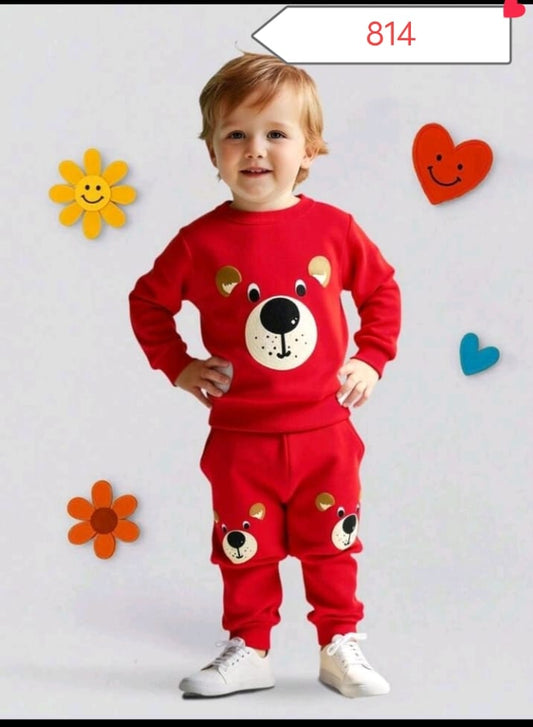 Baby & Kids 2pcs Printed Sweet shirt Set (3mths-8yrs)