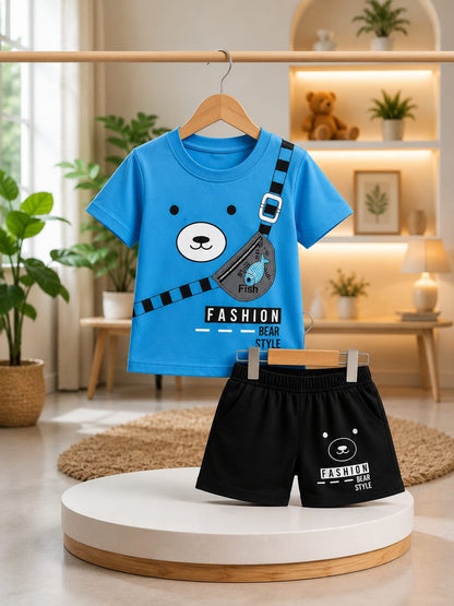 Baby & Kids 2pcs Printed T-shirt Set (3mths-6yrs)