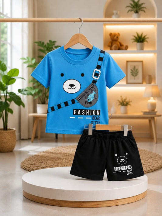 Baby & Kids 2pcs Printed T-shirt Set (3mths-6yrs)