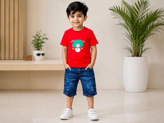 Baby & Kids 2pcs Printed T-shirt Set (1yrs-6yrs)