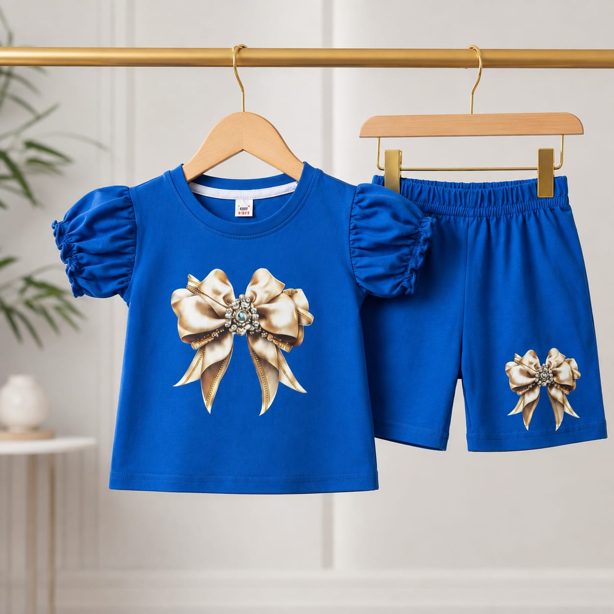 Baby & Kids 2pcs Printed T-shirt Set (3mths-6yrs)