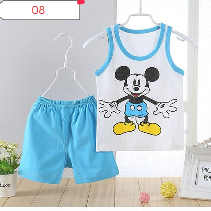 Baby & Kids 2pcs Printed Tank Top Set (3mths-6yrs) (